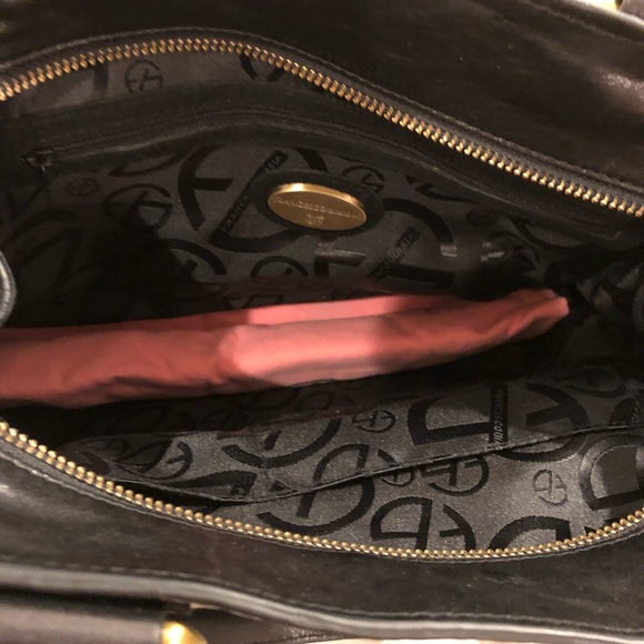 NWOT Francesco Biasia lock & key leather purse - Picture 5 of 8